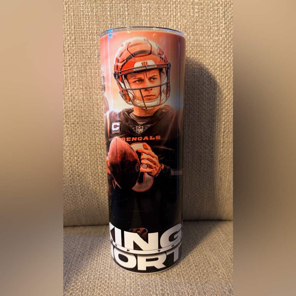Joe Burrow Cincinnati Bengals Stainless Steel Tumbler, New